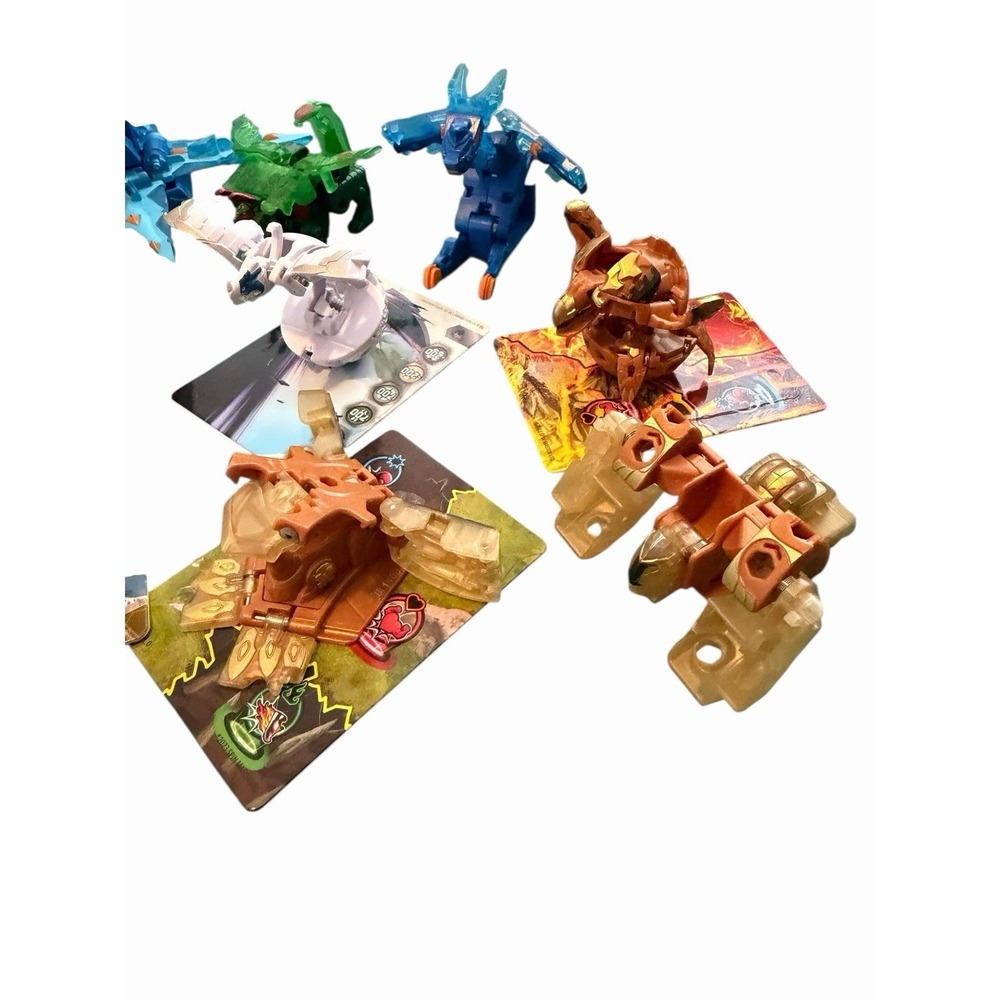 BAKUGAN Battle Brawlers Geogan Rising FIGURE LOT Of 11 Deka And Various - Picture 12 of 13